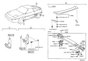 Rubber Seal 90540-06032 for Toyota Celica, MR2 & Wish
