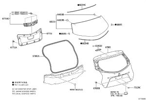 Door Rubber Cushion 90541-09125 for Toyota AGYA