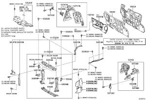 Radiator Bracket Cushion 90541-15111 for Toyota Auris