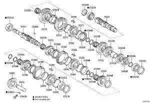 Gasket 90564-38010 for Toyota Etios