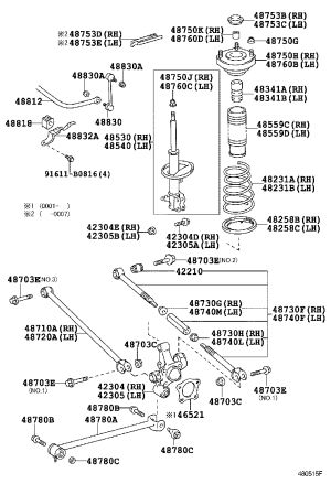 Bolt 90901-19045 for Toyota CORONA