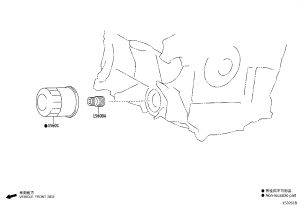Oil Filter 90915-10009 for Toyota Alphard