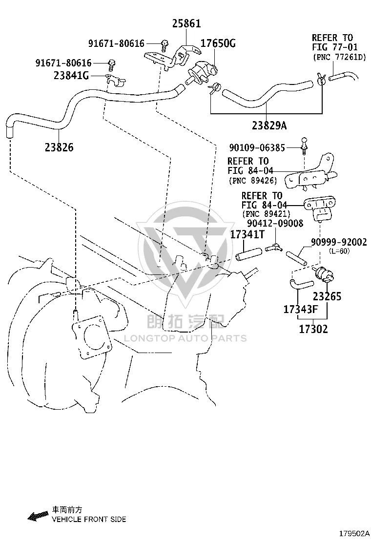 Vacuum Switching Valve 90910-12276 for Toyota 4RUNNER