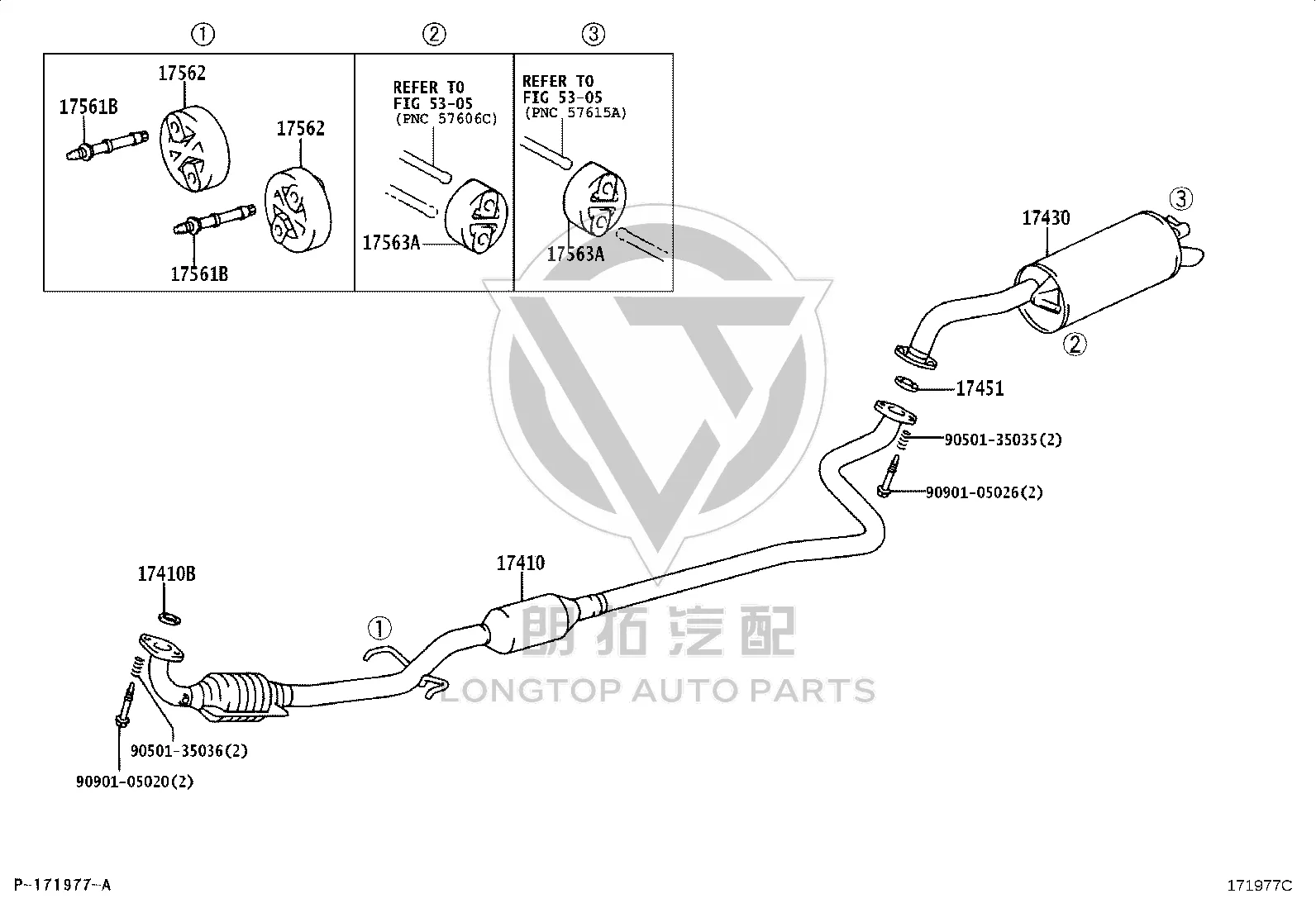 Exhaust Pipe Flange Gasket 90917-06082 for Toyota Paseo