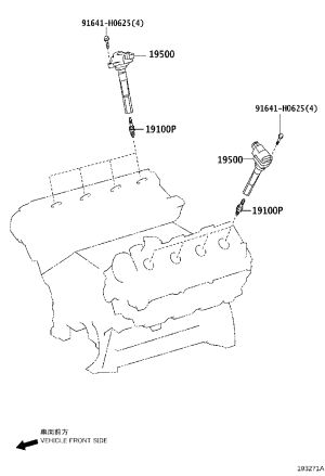 Spark Plug 90919-01210 for Toyota ALPHARD