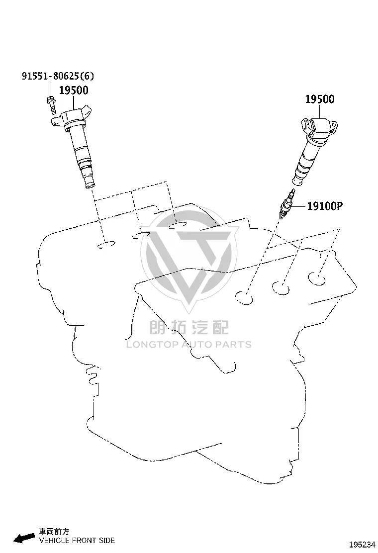 Spark Plug 90919-01192 for Toyota 4RUNNER