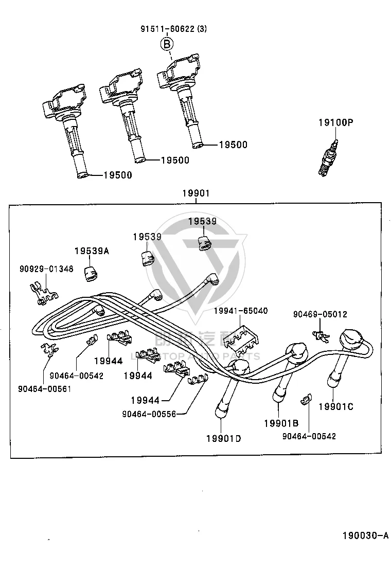 Ignition Coil 90919-02212 for Toyota 4RUNNER