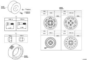 Wheel Nut 90942-01047 for Toyota DYNA 100