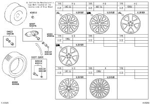 Wheel Nut 90942-01111 for Lexus LC500