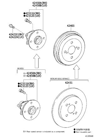 Wheel Bolt 90942-02081 for Toyota AVALON