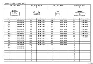 Wheel Balance Weight 90942-03084 for Toyota 4RUNNER
