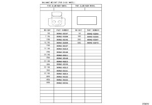 Wheel Balance Weight 90942-03210 for Toyota 4RUNNER