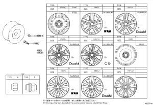 Wheel Nut 90942-C1002 for Toyota BZ3