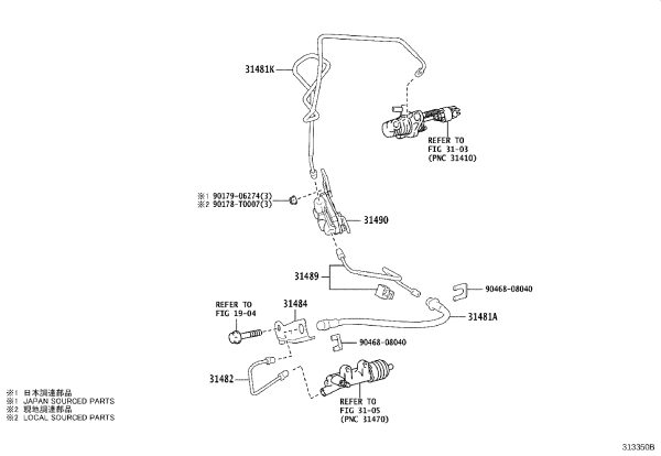 Rear Wheel Brake Hose Right 90947-02G82 for Toyota Granvia