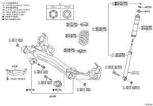 Rear Shock Absorber Cushion 90948-02192 for Toyota ALPHARD
