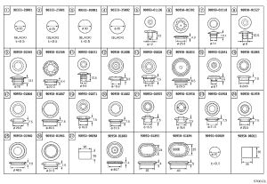 Hole Plug 90950-01566 for Toyota Alphard, Noah & Picnic