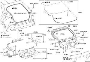 Front Housing Outer Panel Left 90950-01A05 for Toyota 4RUNNER