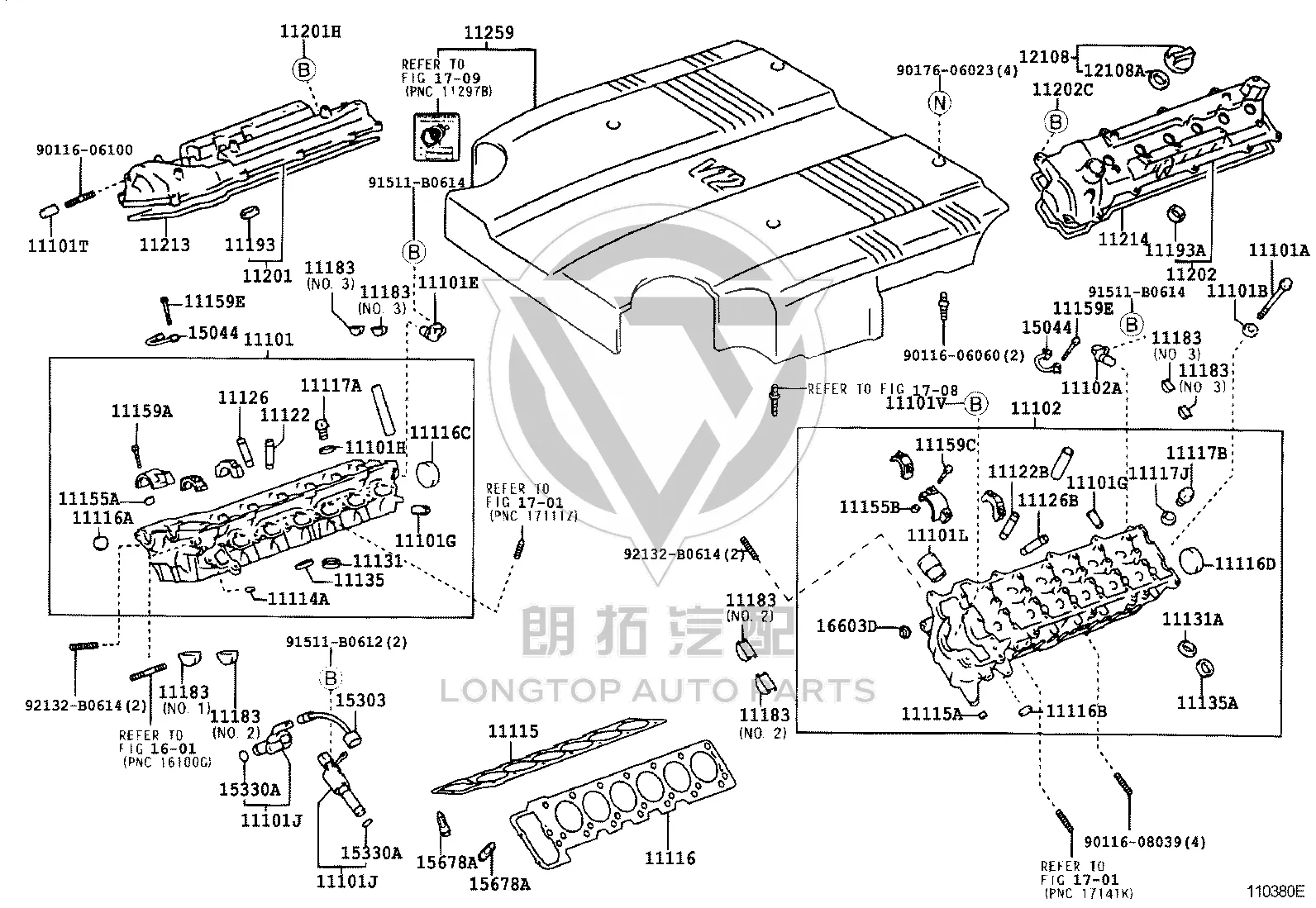 Bolt 91511-80865 for Toyota ALPHARD
