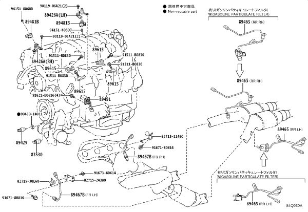 Hydraulic Switch 91511-B0830 for Toyota COASTER