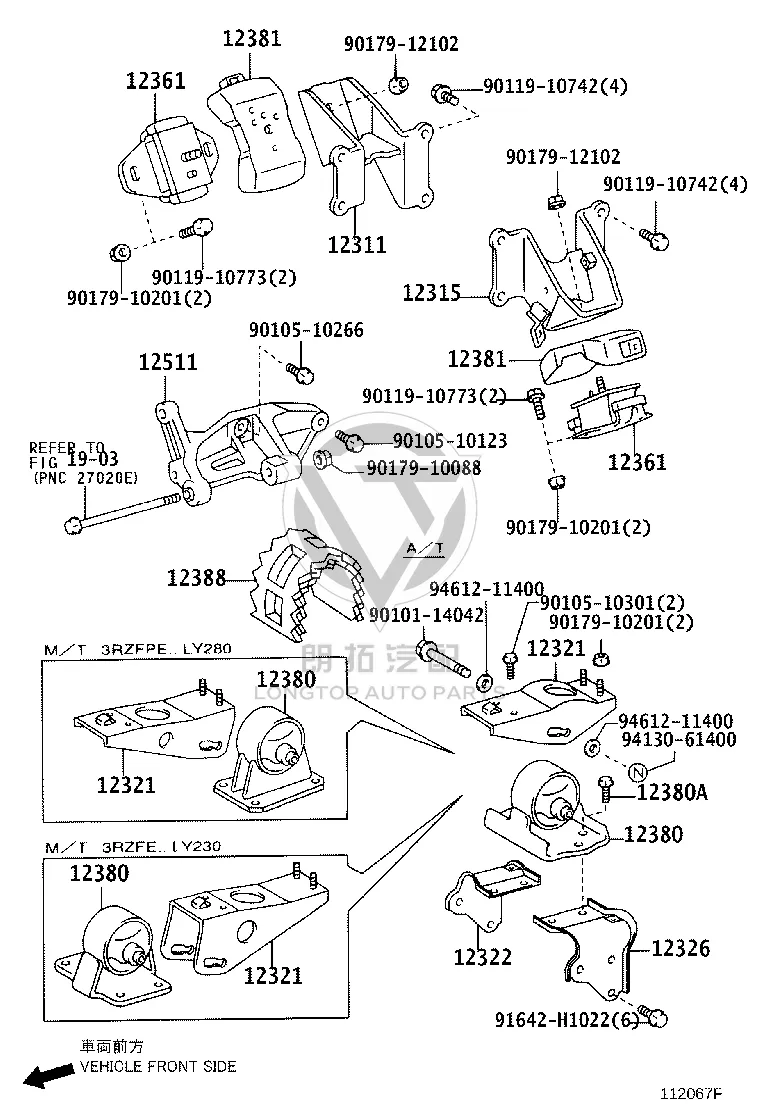 Bolt 91642-H1022 for Toyota 4Runner