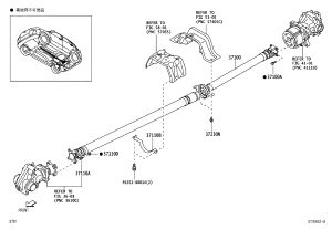 Bolt 91651-61020 for Toyota Blizzard