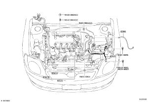 Bolt with Washer 91651-B0612 for Toyota Celica, Corona & Corona WG