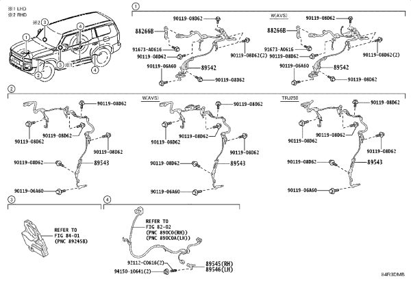 Bolt 92112-C0616 for Toyota 4RUNNER