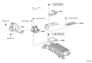 Power Battery Radiator G9230-76010 for Toyota Prius