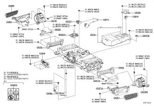 Battery air intake filter G92DH-08020 for Toyota GRANVIA HYBRID