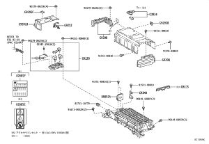 Drive Motor Battery Wiring Harness Junction Box G92Z0-48011 for Toyota Prius