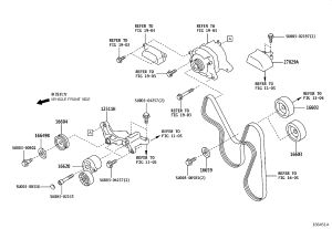 Generator Belt Idler (Lower) SU003-00500 for Toyota 86