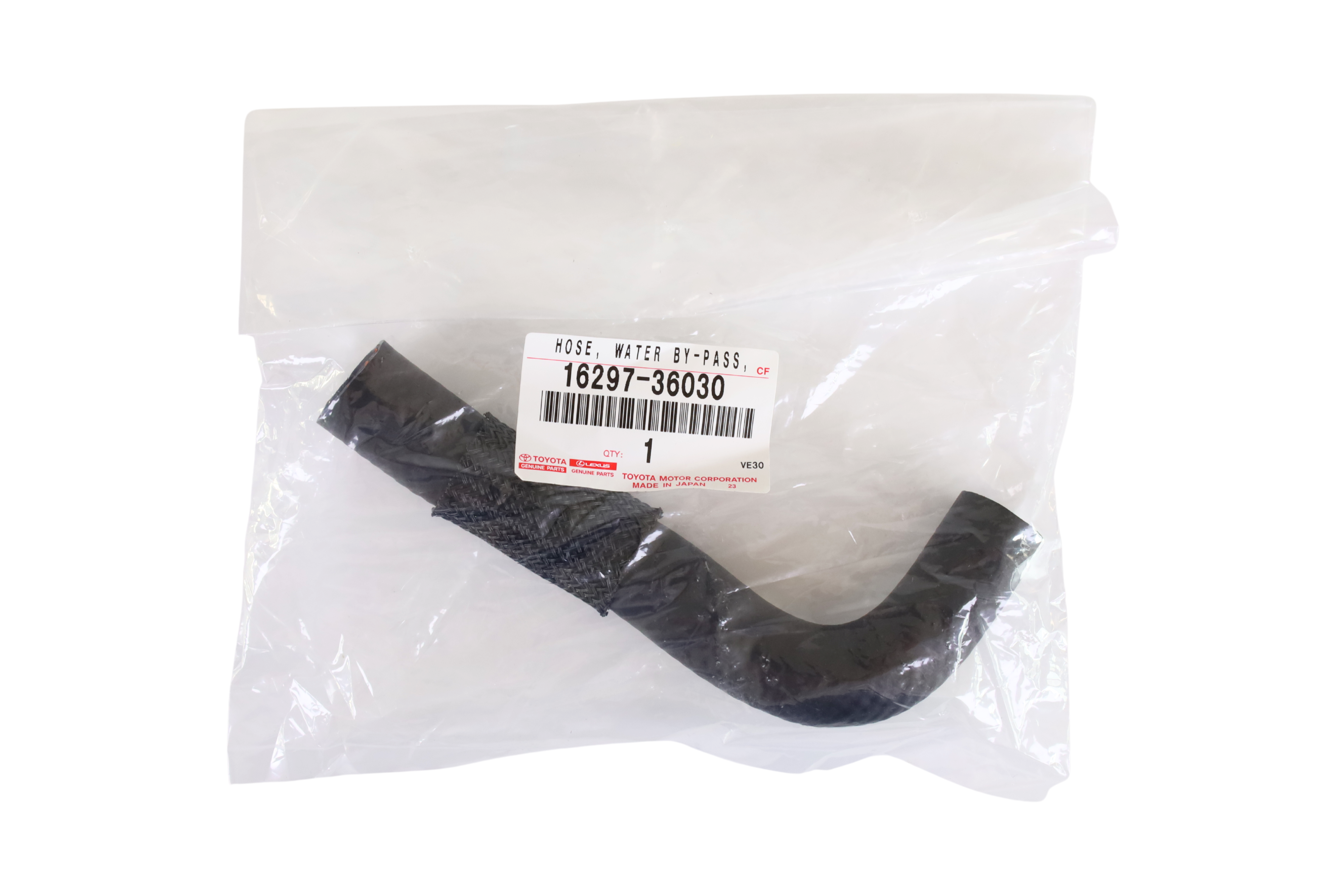 Water Bypass Hose 16297-36030 for Toyota Highlander GSU50 2014-2019 | LongTopAuto