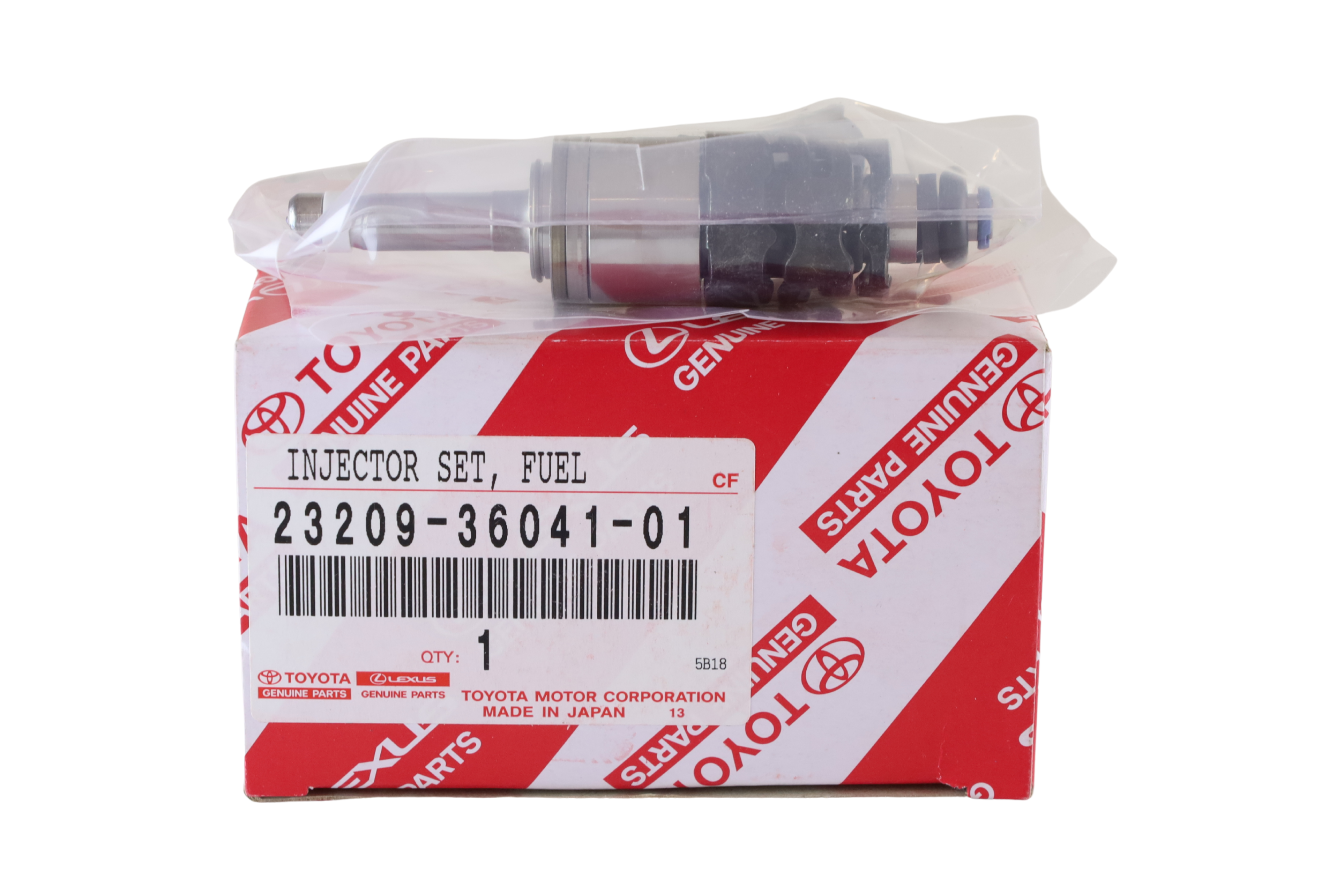 Fuel Injector 23209-36041-01 232093604101 for Toyota Highlander GSU40 GSU45 2009-2014 | LongTopAuto
