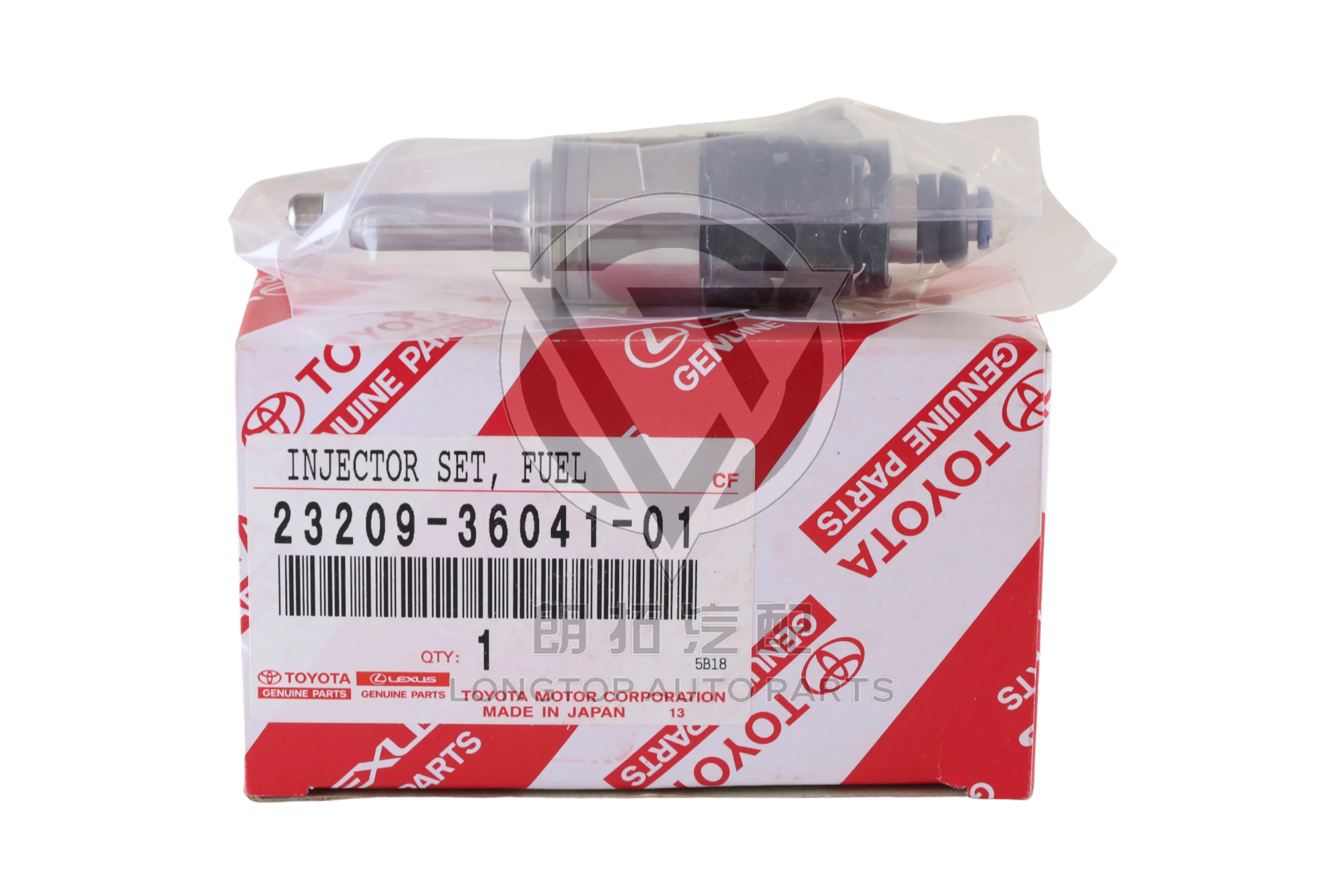 Fuel Injector 23209-36041-01 232093604101 for Toyota Highlander GSU40 GSU45 2009-2014 | LongTopAuto