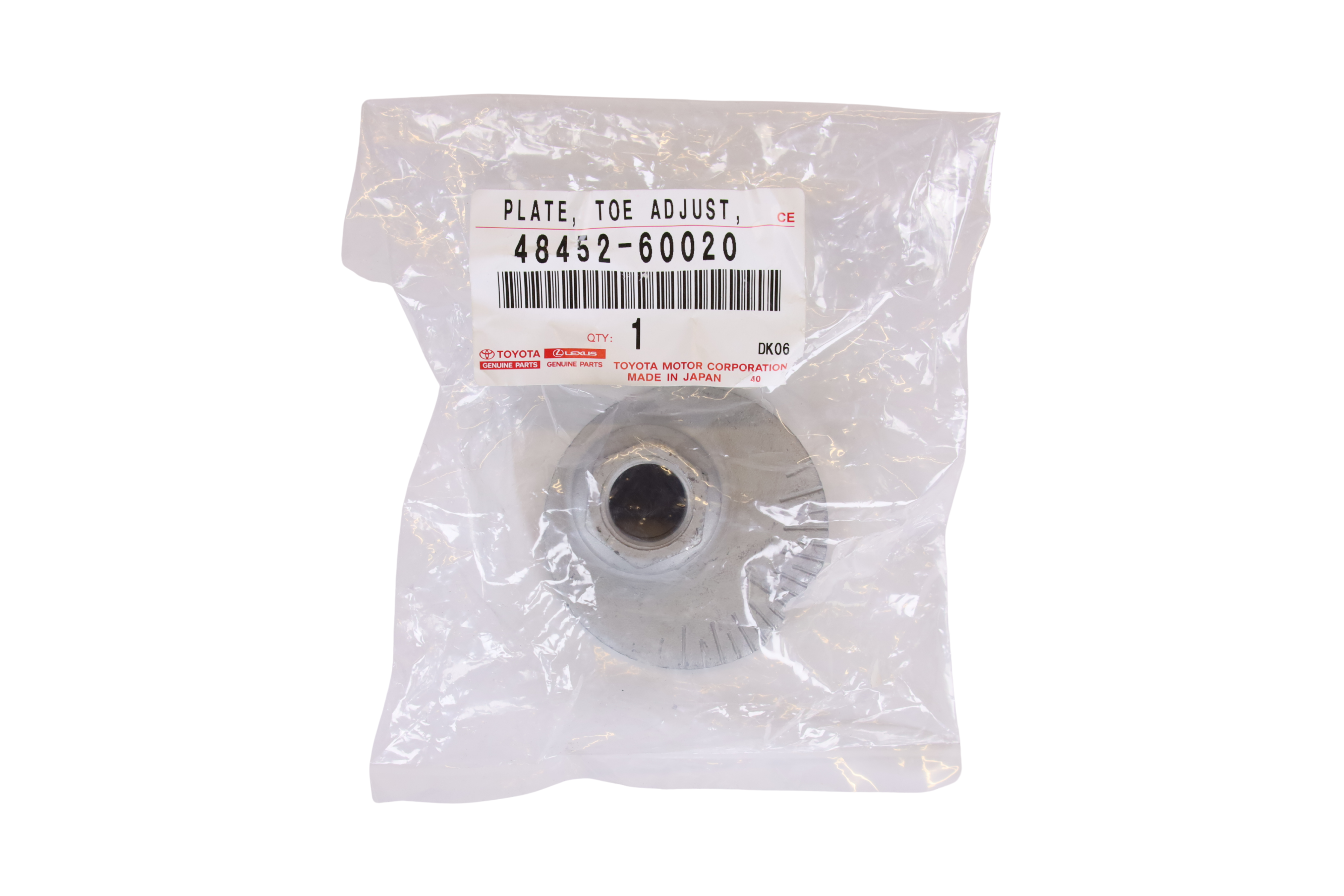 No. 2 Front Suspension Toe Adjustment Shim 48452-60020 for Toyota Land Cruiser Prado 120 150 Series | LongTopAuto