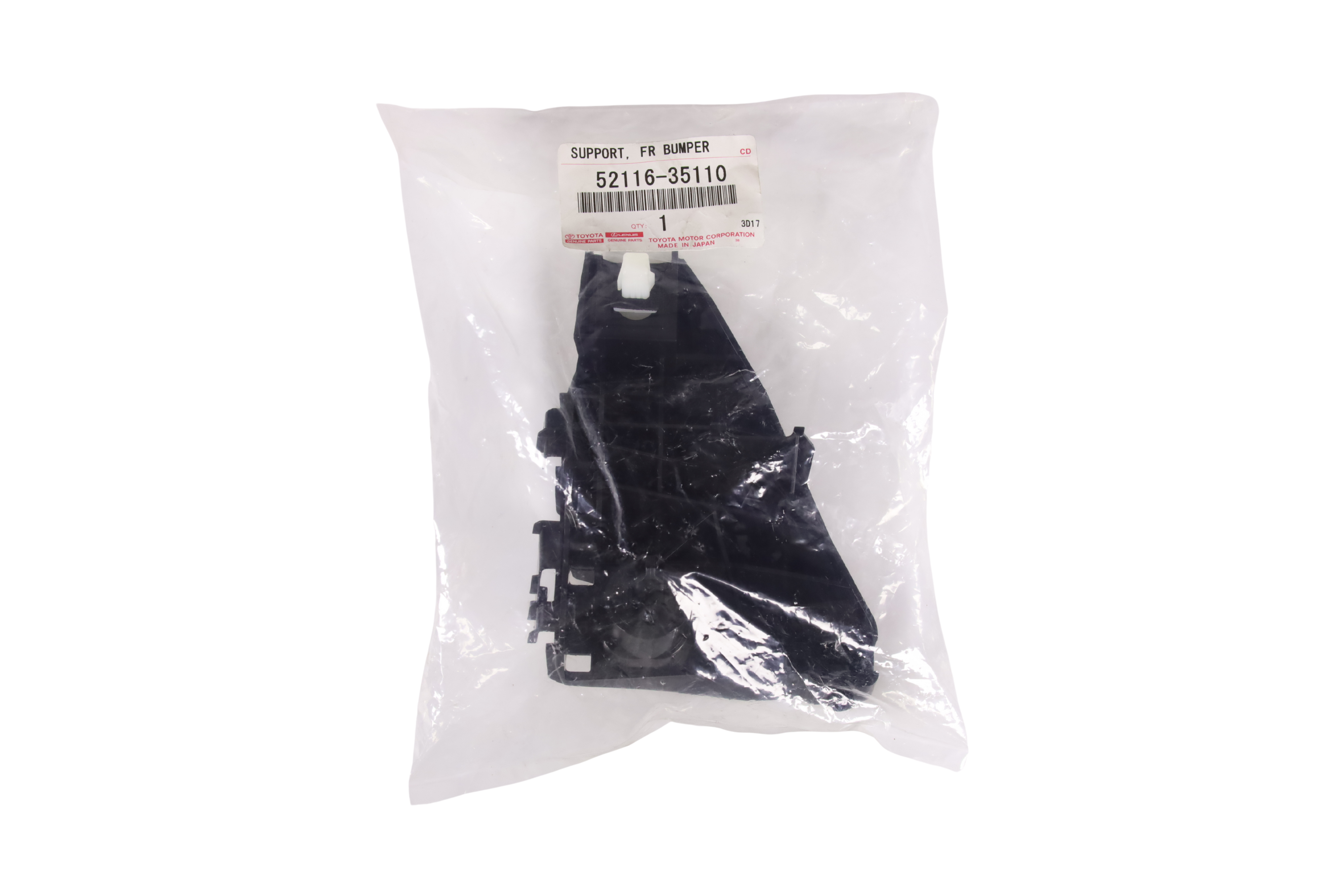 Front Bumper Bracket Left 52116-35110 5211635110 for Toyota 4Runner N280 2010-2023 | LongTopAuto