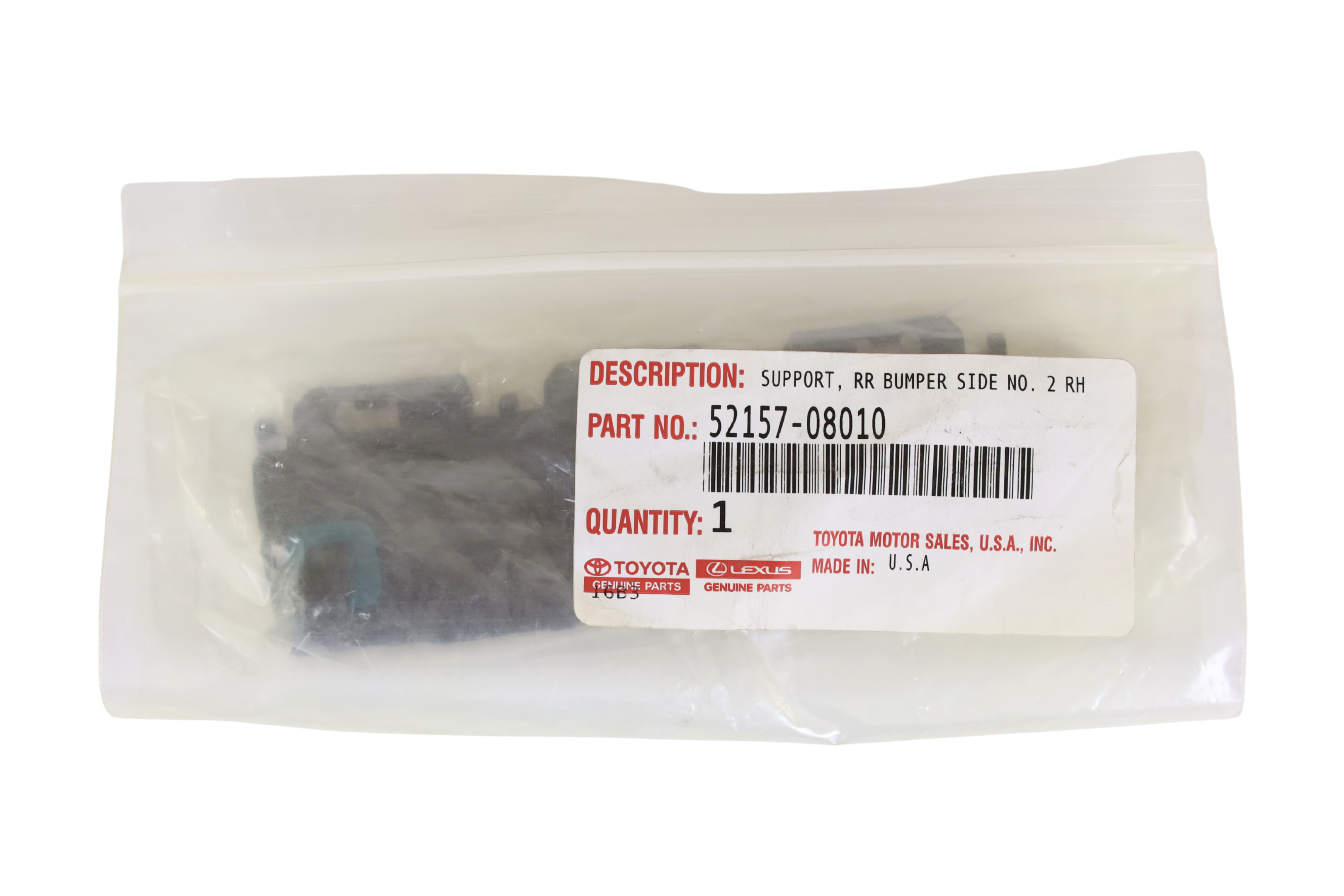 Rear Bumper Bracket Upper Right 52157-08010 for Toyota Sienna XL30 2011-2020 | LongTopAuto