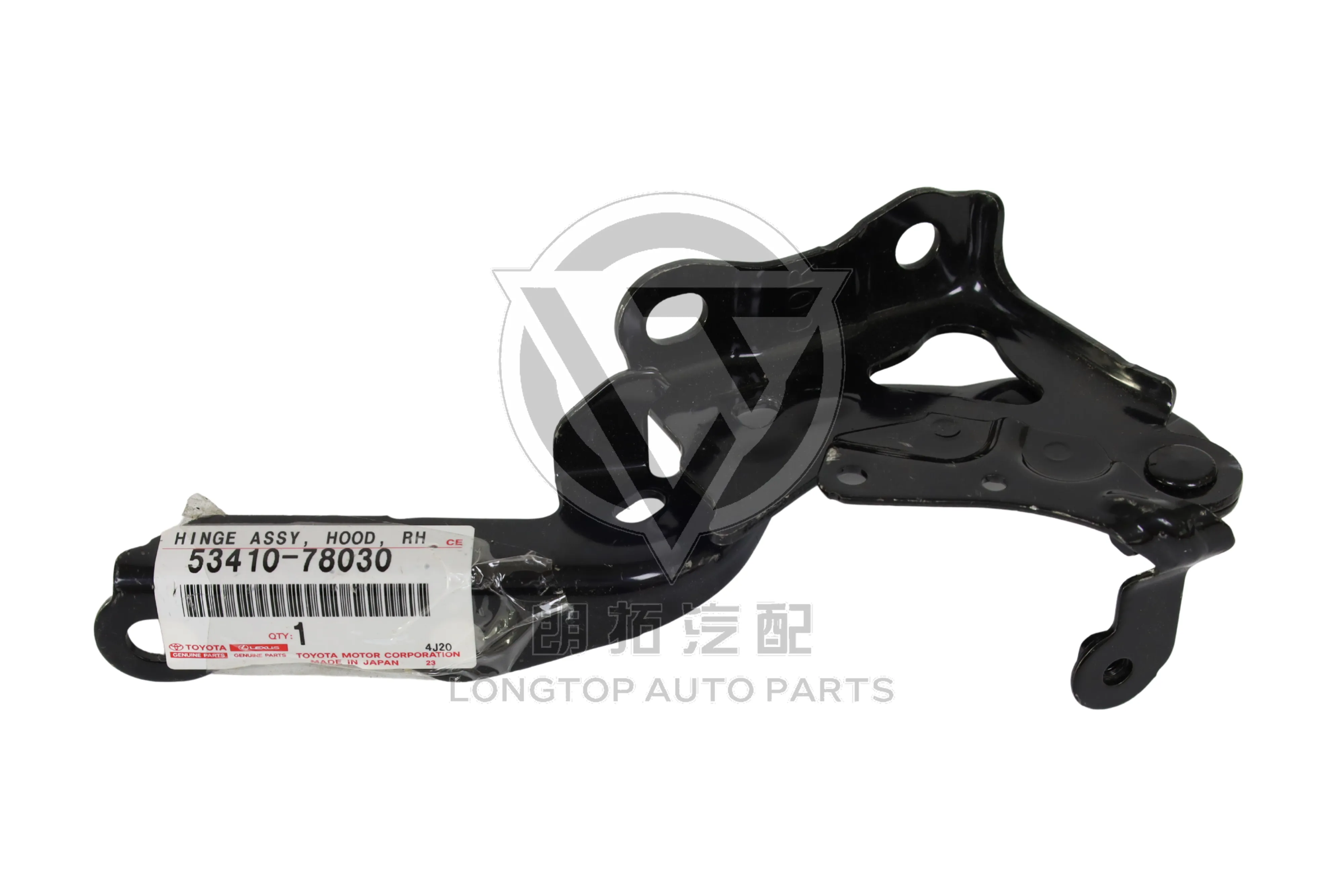 Front Hood Hinge Right 53410-78030 for Lexus NX200t NX300h AZ10 2015-2021 | LongTopAuto