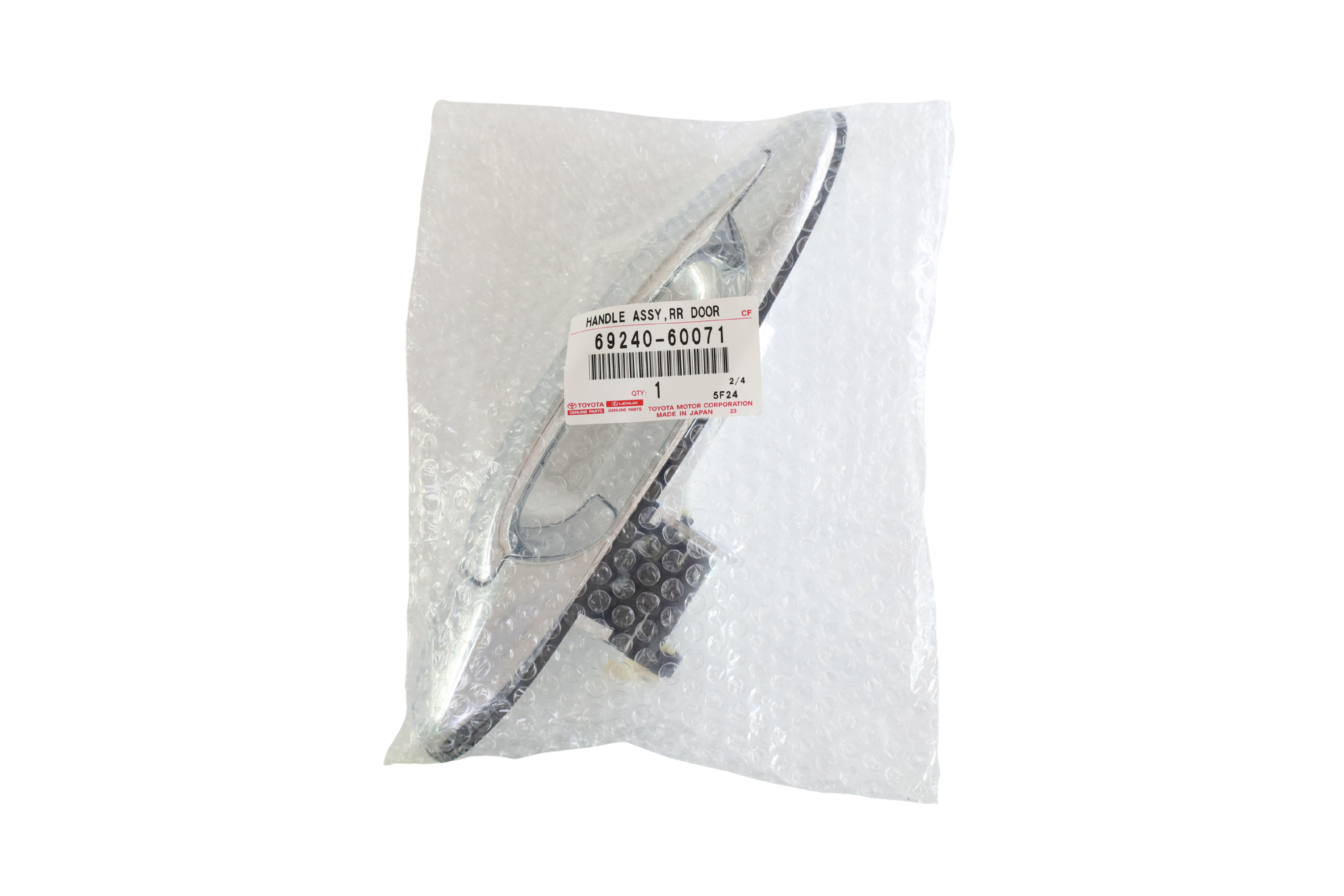 Rear Door Pull Handle Left 69240-60071 6924060071 for Toyota Land Cruiser Prado 120 Series 2002-2009 | LongTopAuto