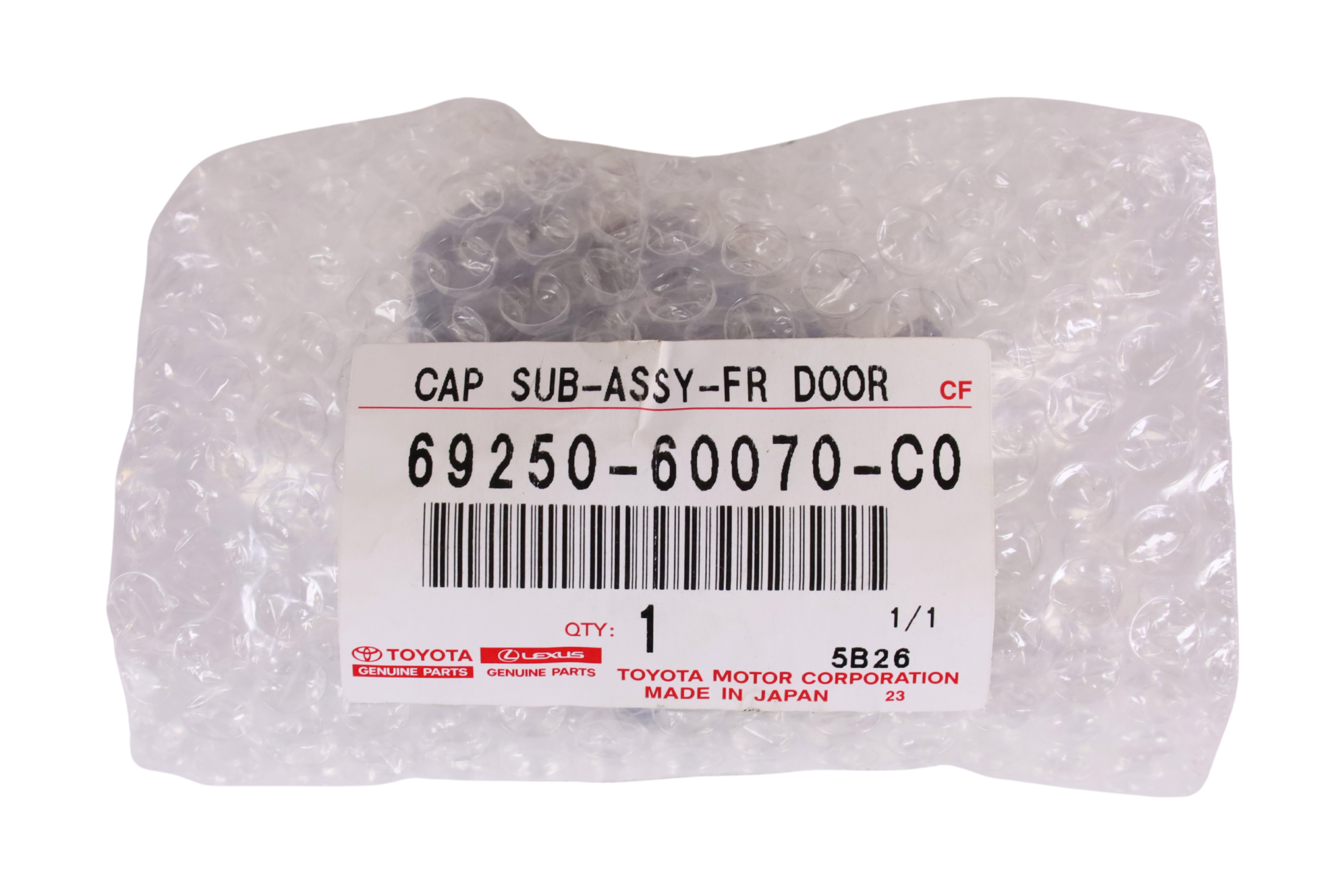 Front Door Handle Cover Left 69250-60070-C0 6925060070C0 for Toyota Land Cruiser Prado 120 2003-2009 | LongTopAuto