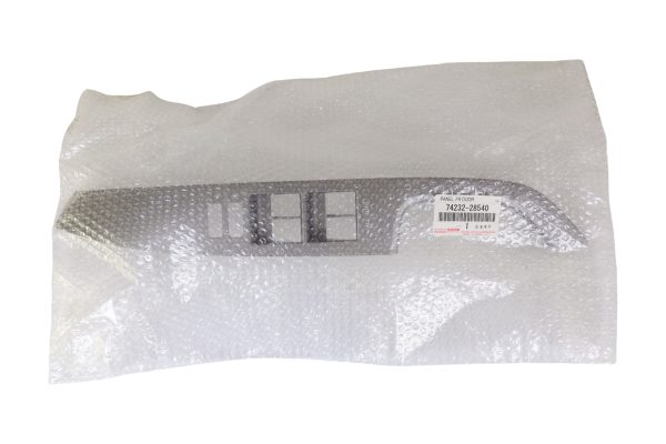 Front Door Glass Lift Switch Trim 74232-28540 for Toyota Previa