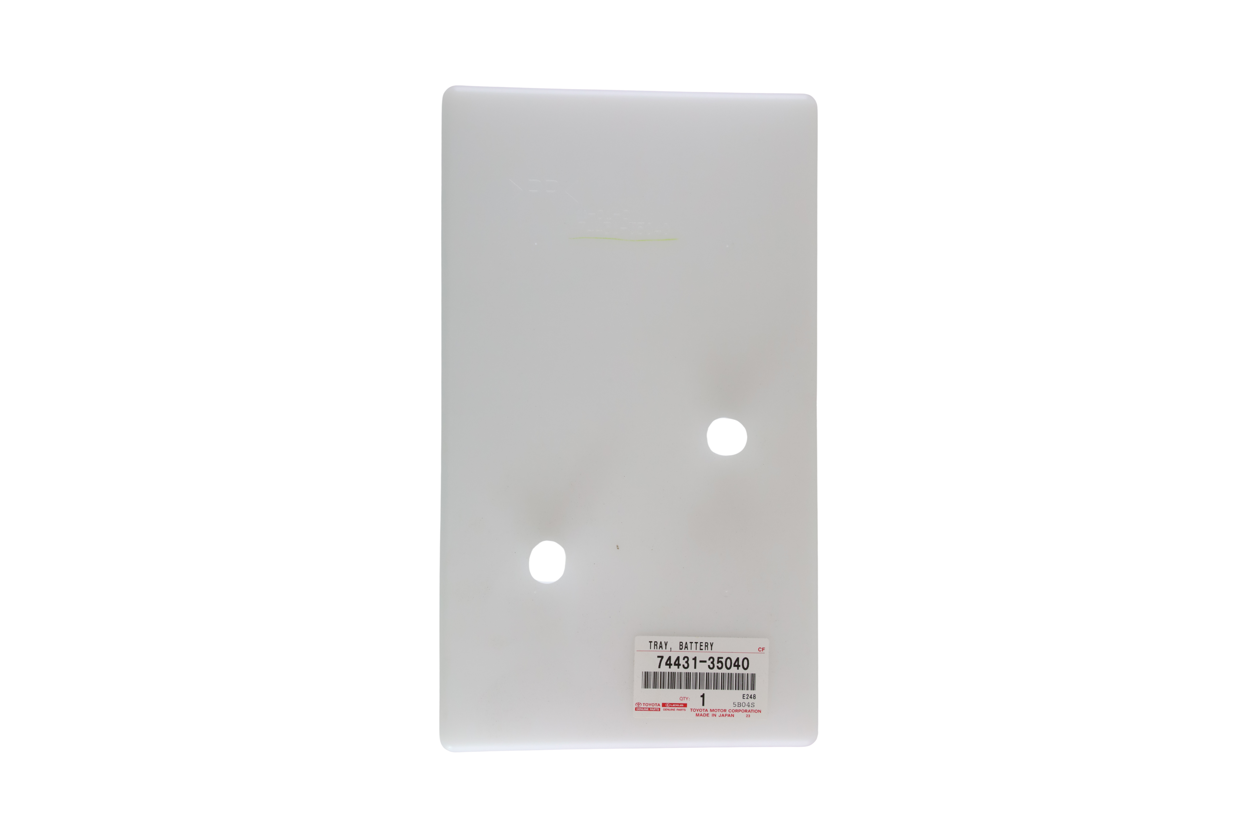 Battery Tray 74431-35040 for Toyota 4Runner Tacoma FJ Cruiser 2003-2023 | LongTopAuto