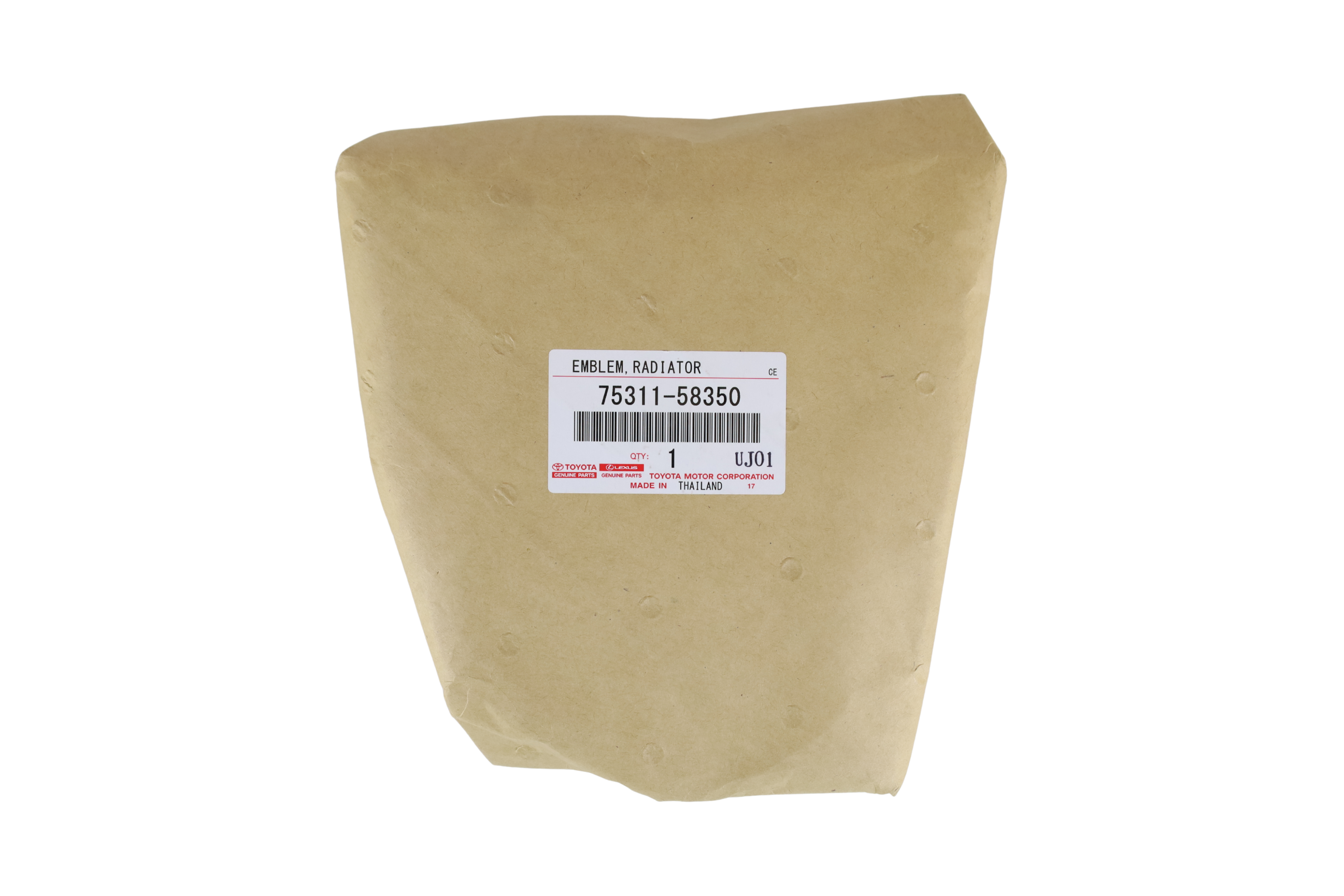 Front Grille Emblem 75311-58350 for Toyota Alphard GGH30 AGH30 2015-2020 | LongTopAuto