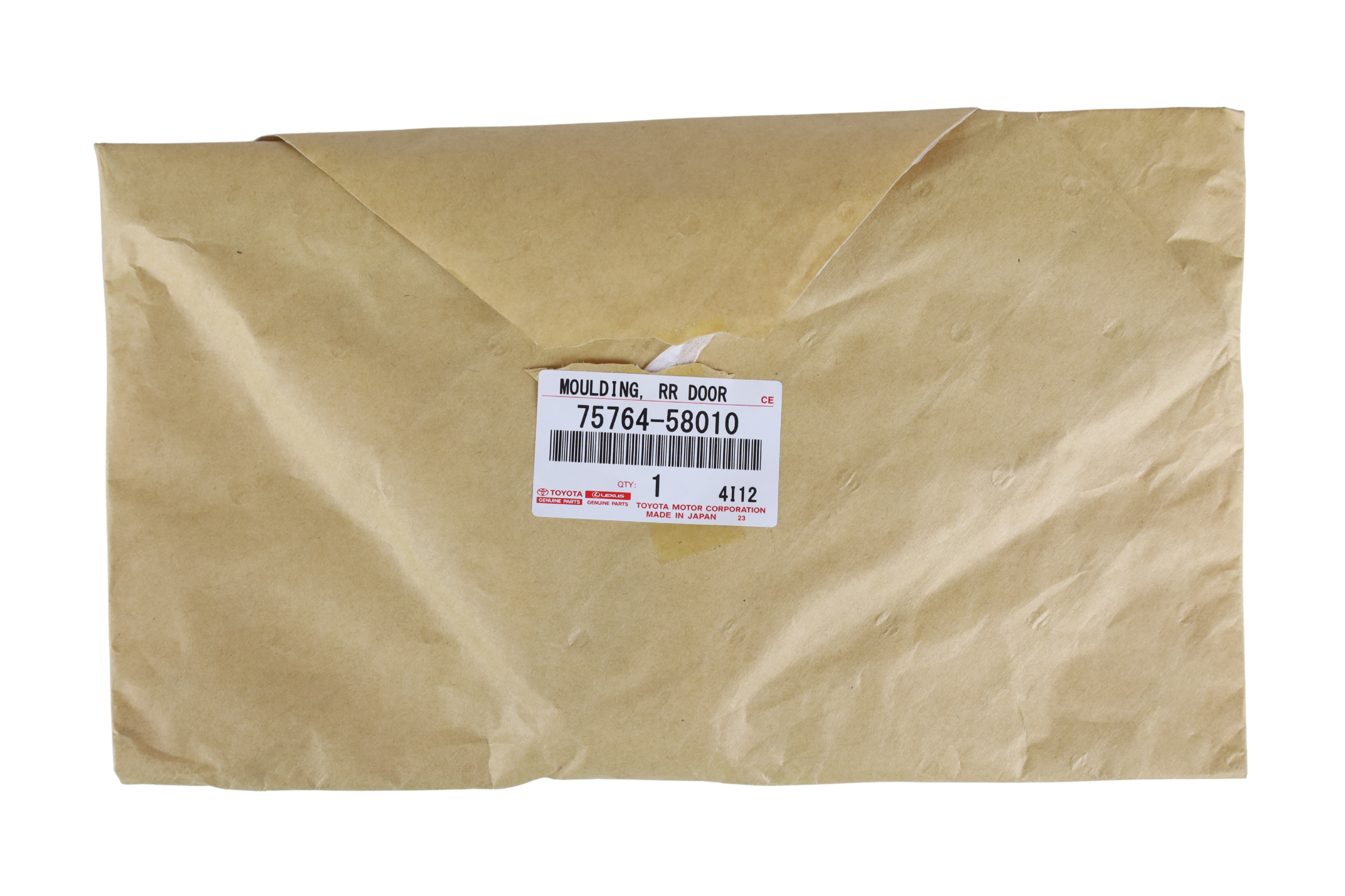 Rear Quarter Window Frame Exterior Trim Rear Left 75764-58010 for Toyota Alphard Vellfire AH30 2015-2023 | LongTopAuto