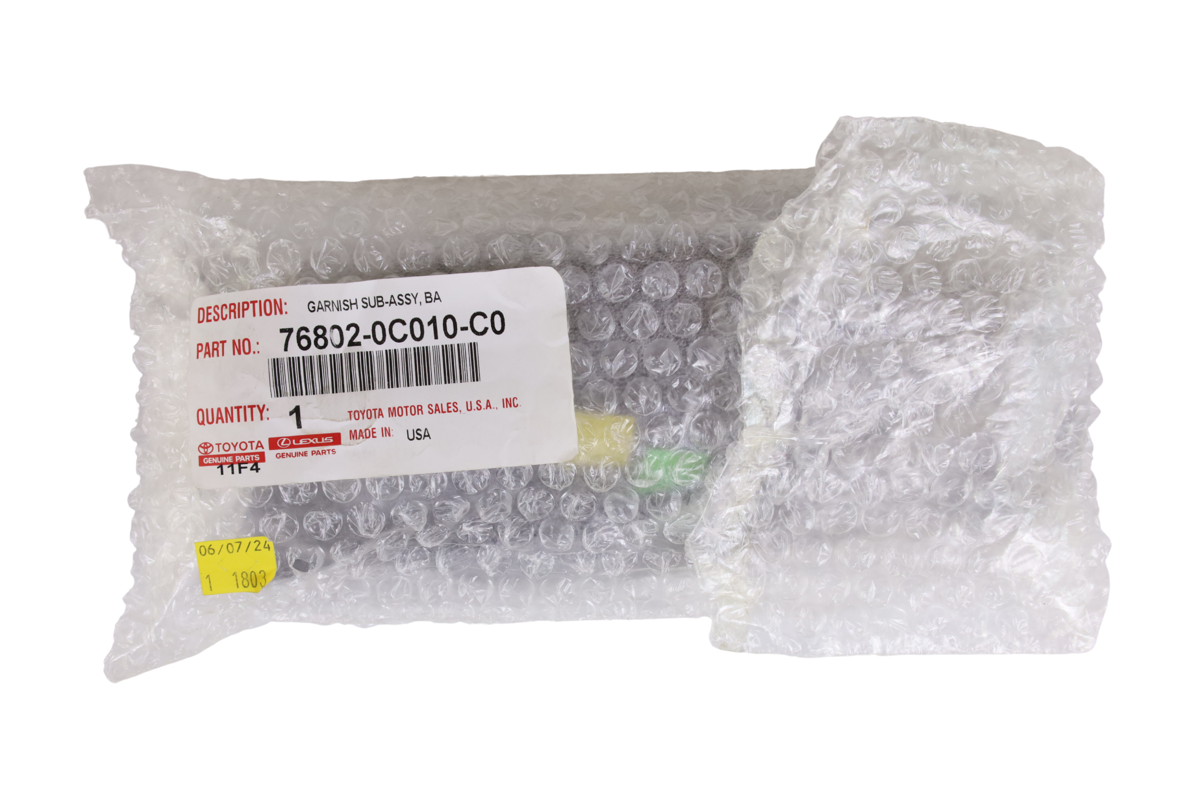 Tailgate Handle Bezel 76802-0C010-C0 for Toyota Tundra 2007-2013 | LongTopAuto