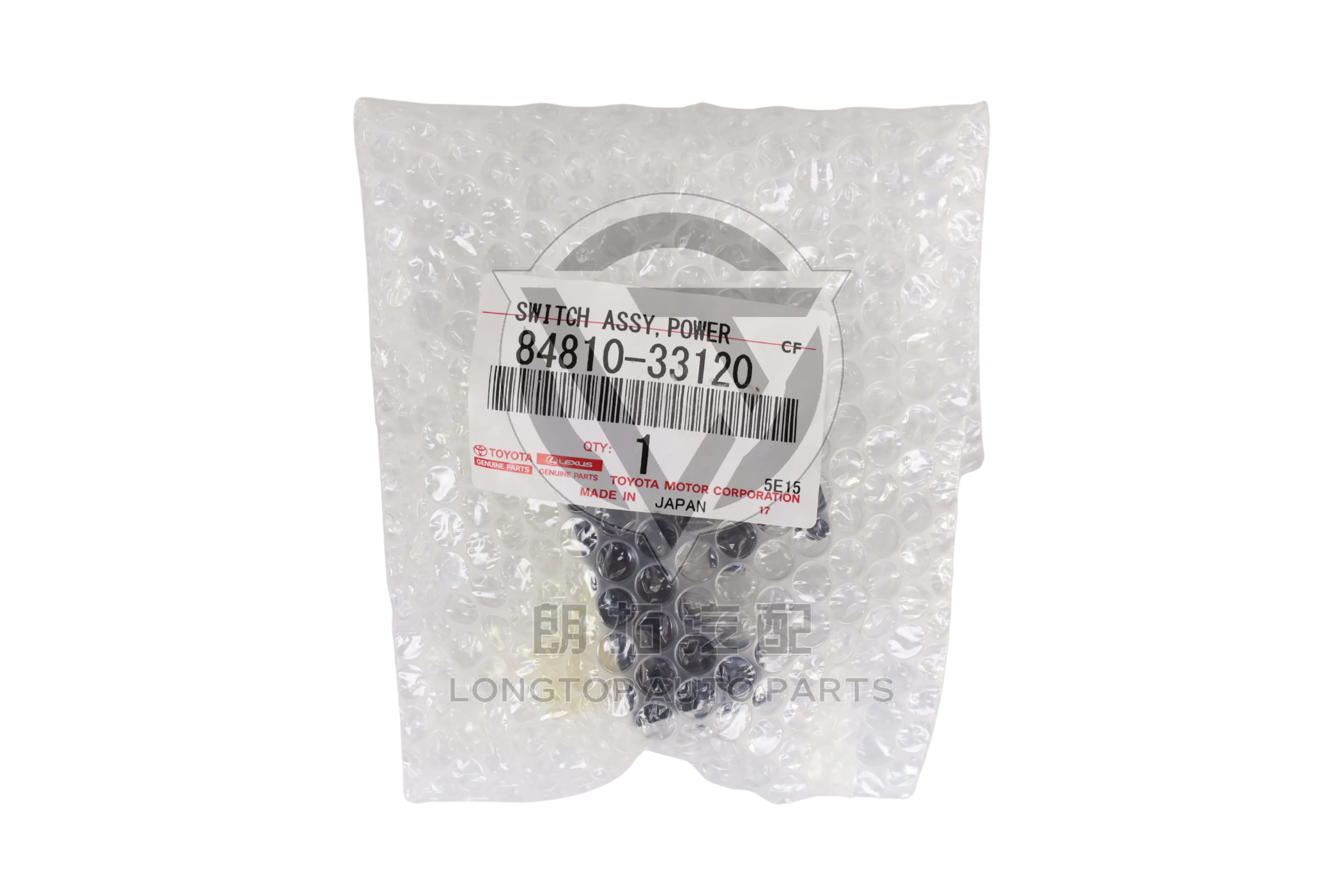 Front Door Glass Lift Switch 84810-33120 for Toyota Camry ACV40 2006-2011 | LongTopAuto