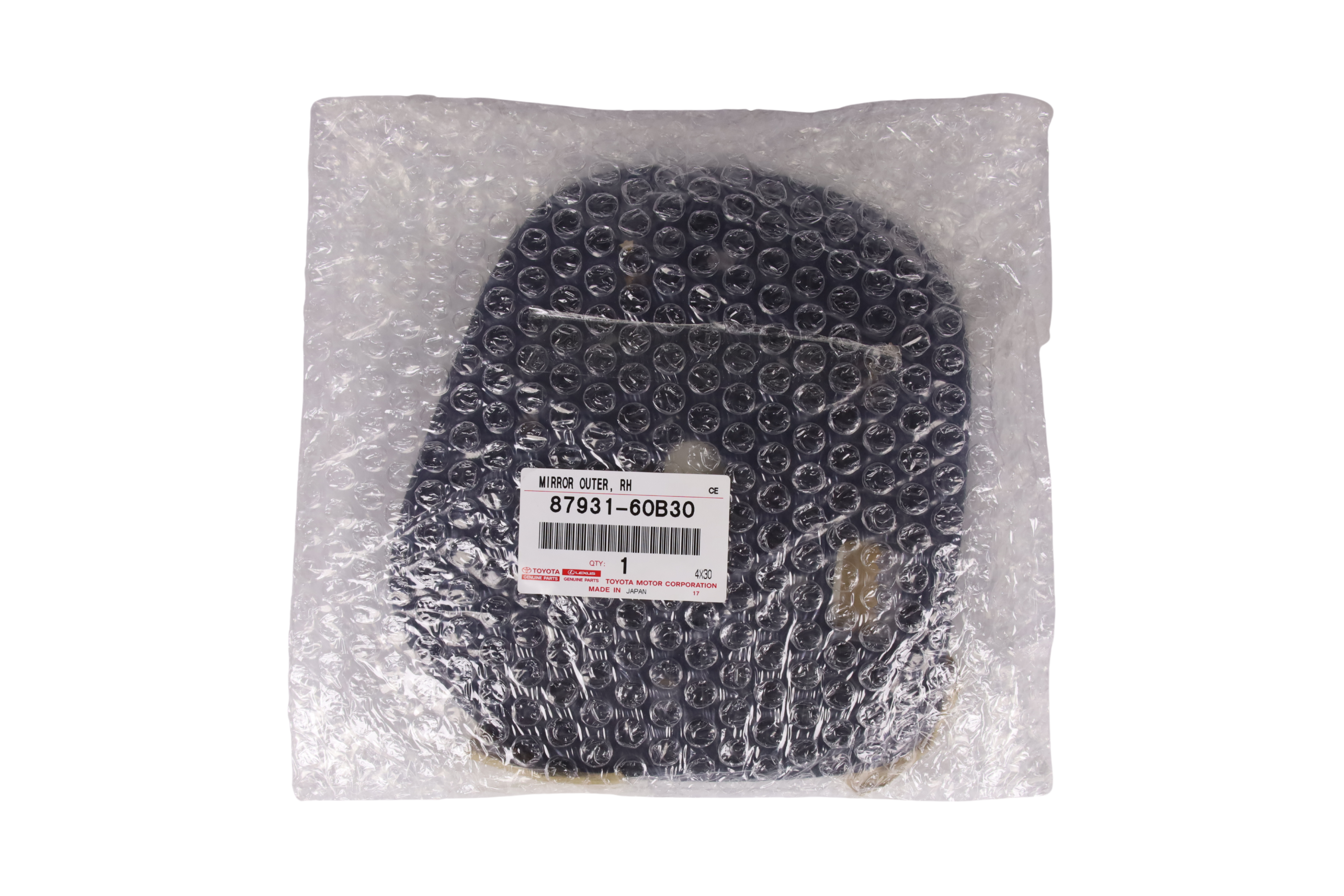 Rearview Mirror Right 87931-60B30 for Toyota Land Cruiser Prado 120 Series 2002-2009 | LongTopAuto