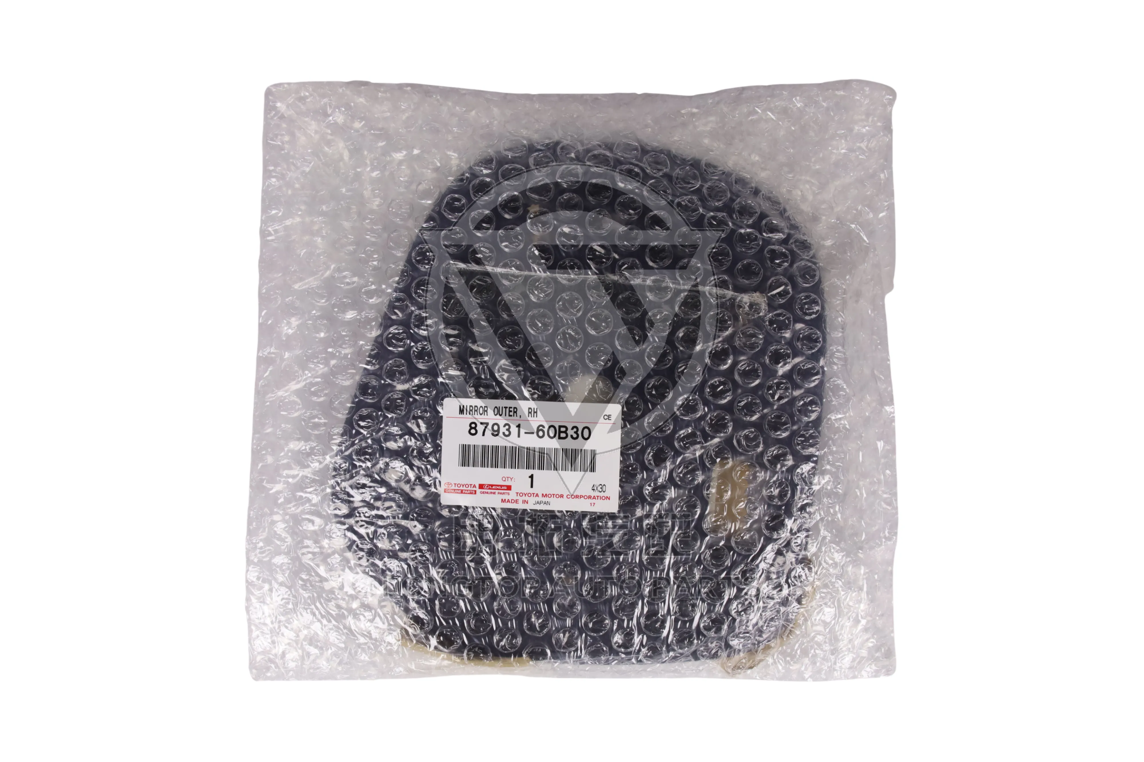 Rearview Mirror Right 87931-60B30 for Toyota Land Cruiser Prado 120 Series 2002-2009 | LongTopAuto