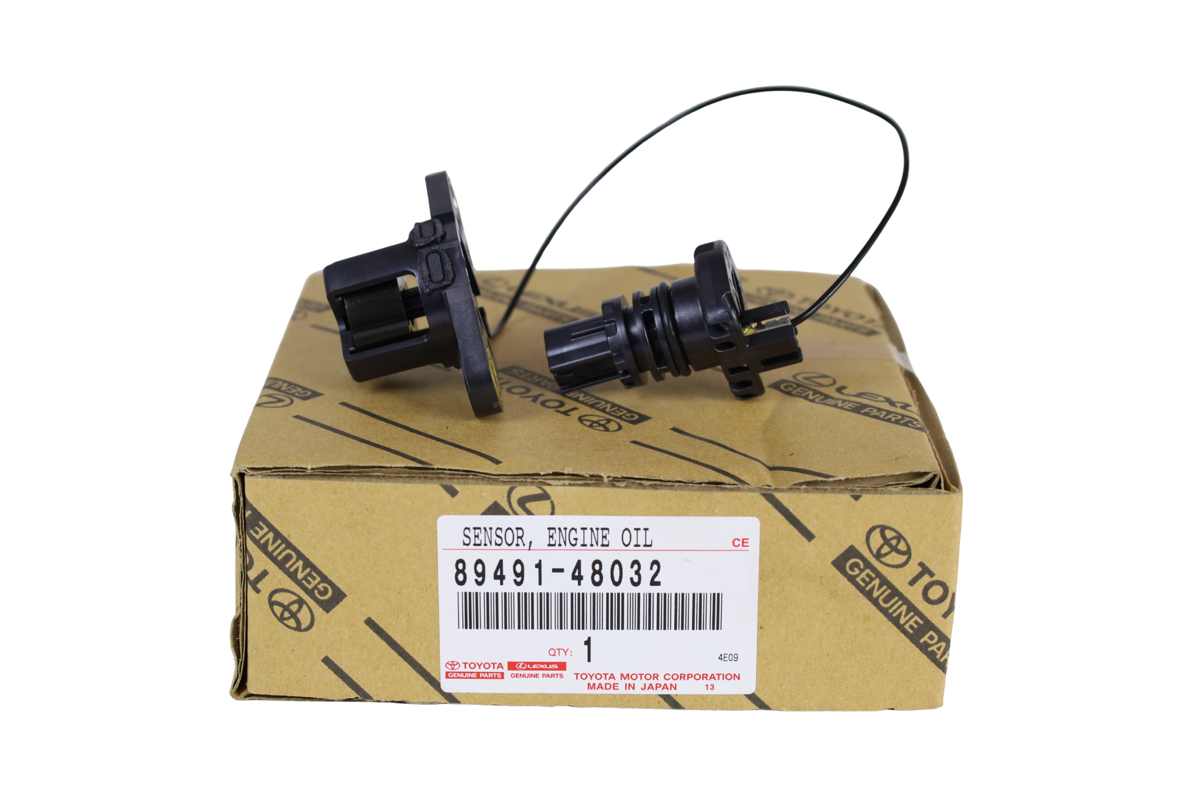 Engine Oil Level Sensor 89491-48032 for Toyota Lexus 2GR-FE 3GR-FSE 2005-2018 | LongTopAuto