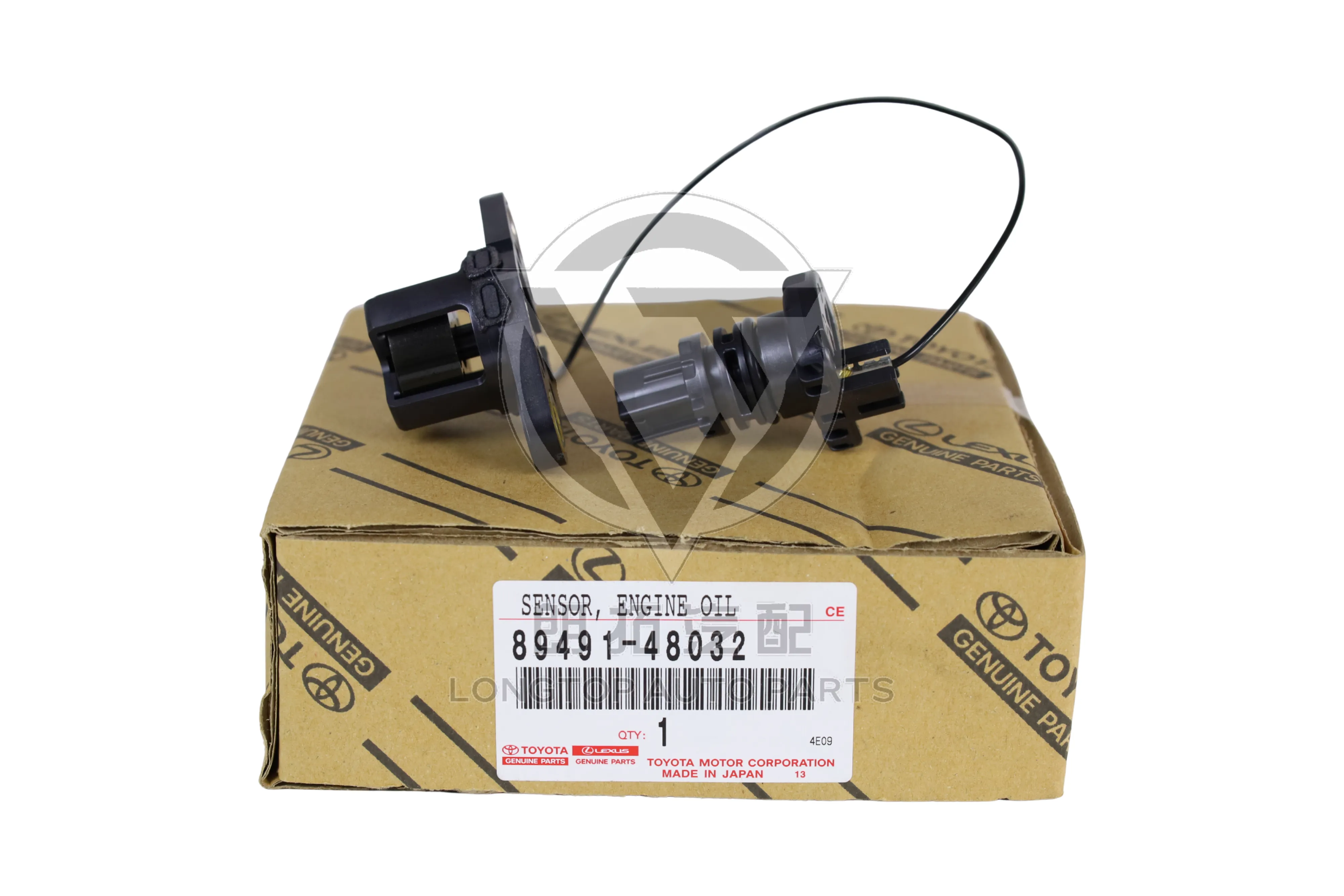 Engine Oil Level Sensor 89491-48032 for Toyota Lexus 2GR-FE 3GR-FSE 2005-2018 | LongTopAuto